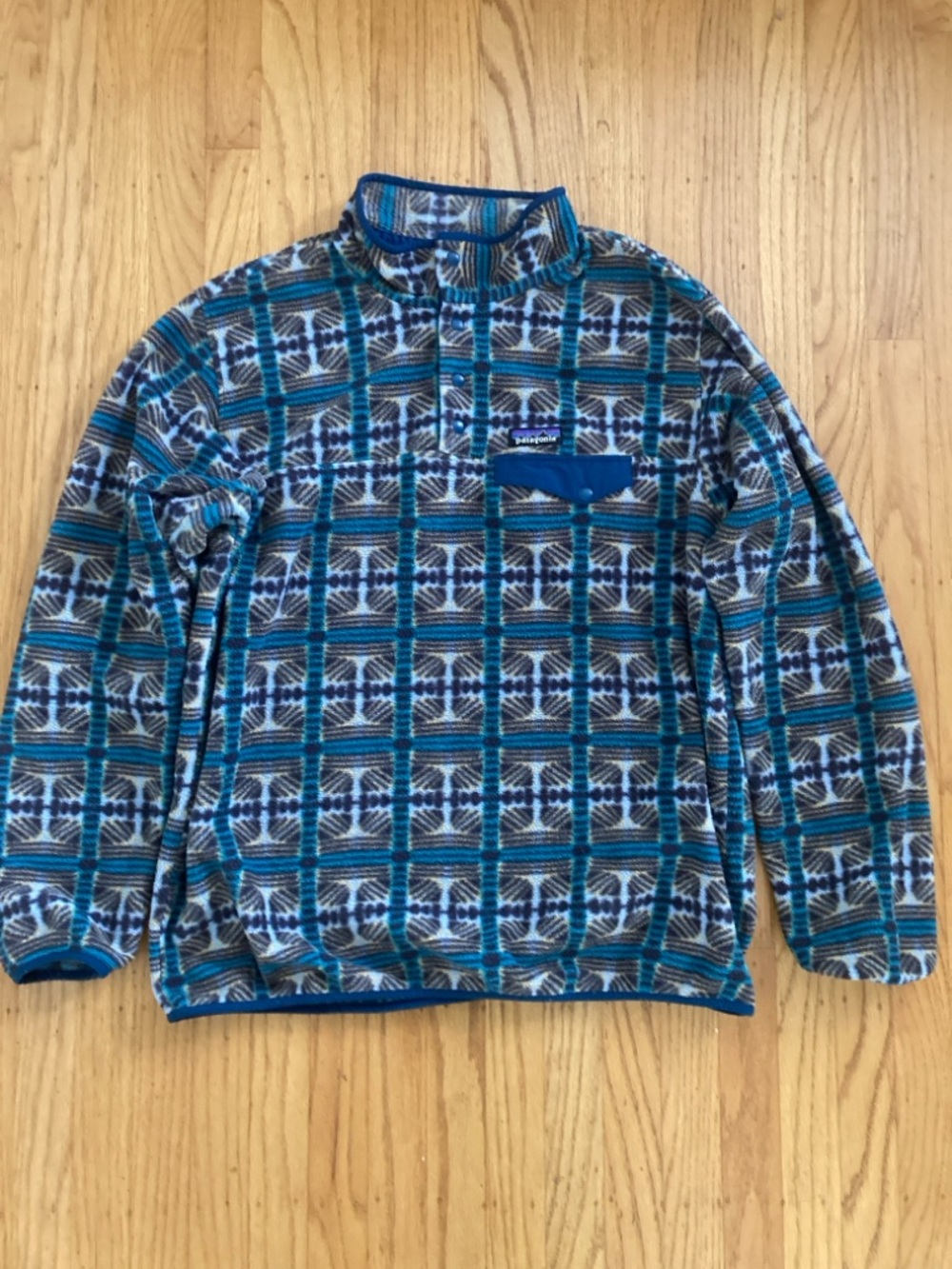 Patagonia Synchilla Snow Beam Pale Periwinkle Women’s XL